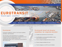 Tablet Screenshot of eurotransit.nl